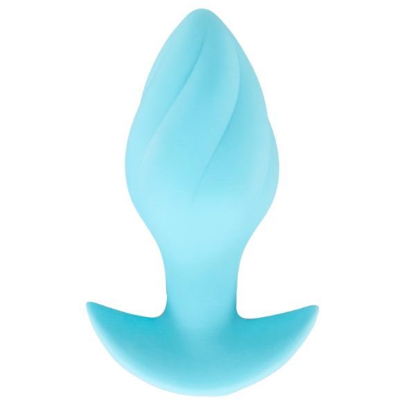 Cuties Mini - analplug vibrator - silikone - blå