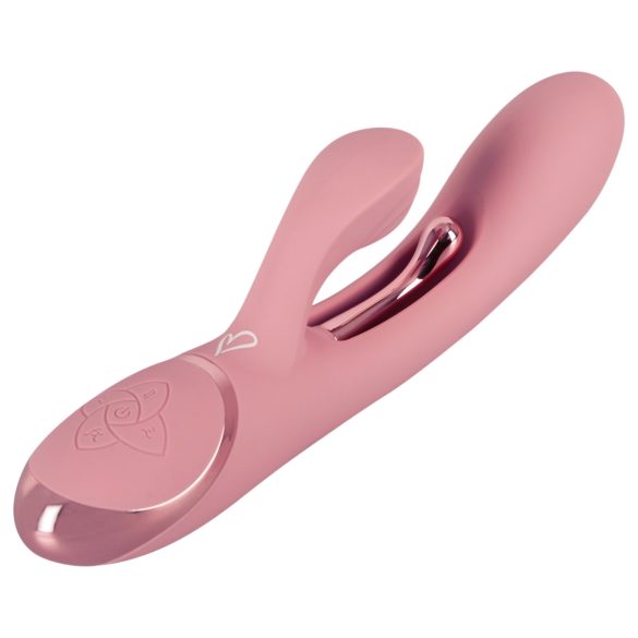 Beau Coeur Avenor - tunge- og klitorisstimulator med G-punktsvibrator (pink)