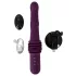 You2Toys - fjernbetjent, opvarmende thrusting-vibrator (lilla)