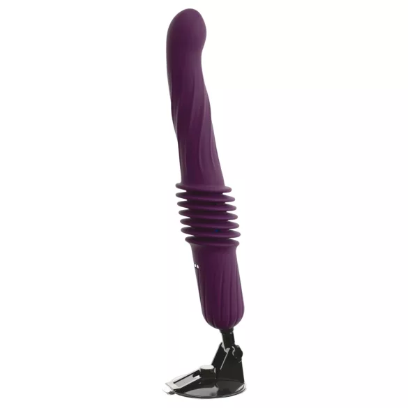 You2Toys - fjernbetjent, opvarmende thrusting-vibrator (lilla)