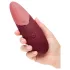 Womanizer Next - klitorisvibrator med lufttryk - genopladelig - bordeaux