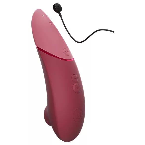 Womanizer Next - klitorisvibrator med lufttryk - genopladelig - bordeaux