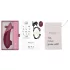 Womanizer Next - klitorisvibrator med lufttryk - genopladelig - bordeaux