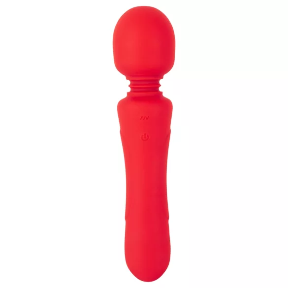 Sweet Smile - genopladelig, vandtæt wand-vibrator (rød)