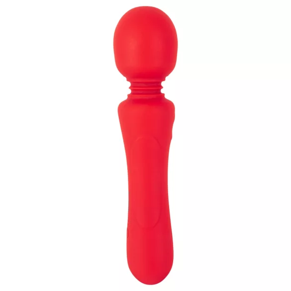 Sweet Smile - genopladelig, vandtæt wand-vibrator (rød)