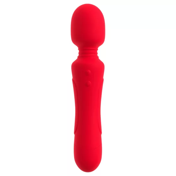 Sweet Smile - genopladelig, vandtæt wand-vibrator (rød)