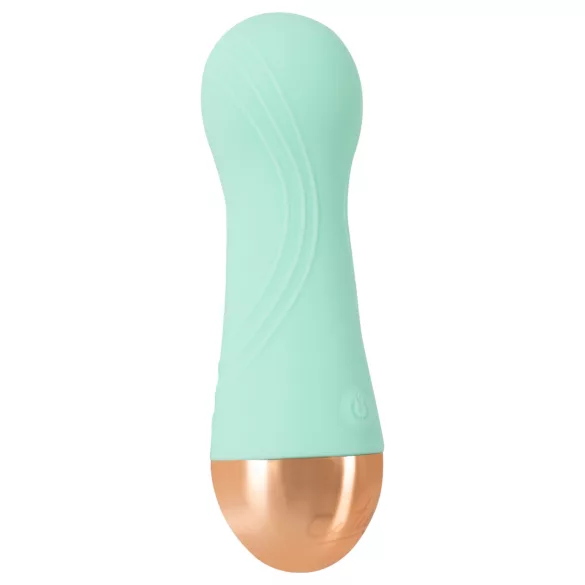 Cuties - genopladelig, vandtæt mini-vibrator (grøn)