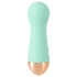 Cuties - genopladelig, vandtæt mini-vibrator (grøn)
