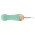 Cuties - genopladelig, vandtæt mini-vibrator (grøn)