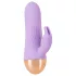 Cuties - genopladelig, vandtæt mini klitorisarm-vibrator (lilla)