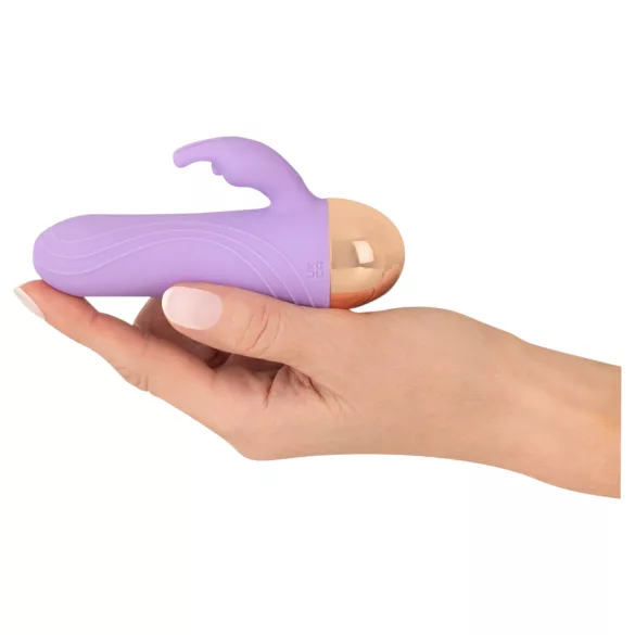 Cuties - genopladelig, vandtæt mini klitorisarm-vibrator (lilla)