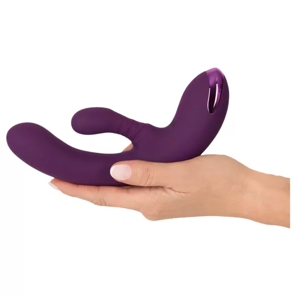 Javida - G-punkts- og klitorisvibrator med kaninører (lilla)