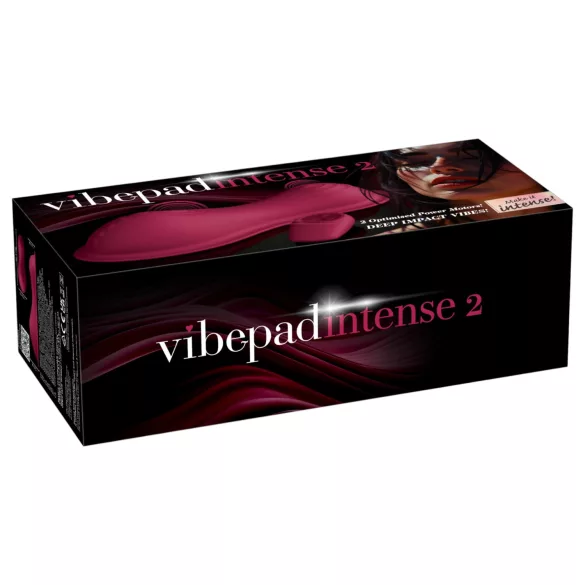 Vibepad Intense 2 - fjernbetjent vibrationspude (rød)