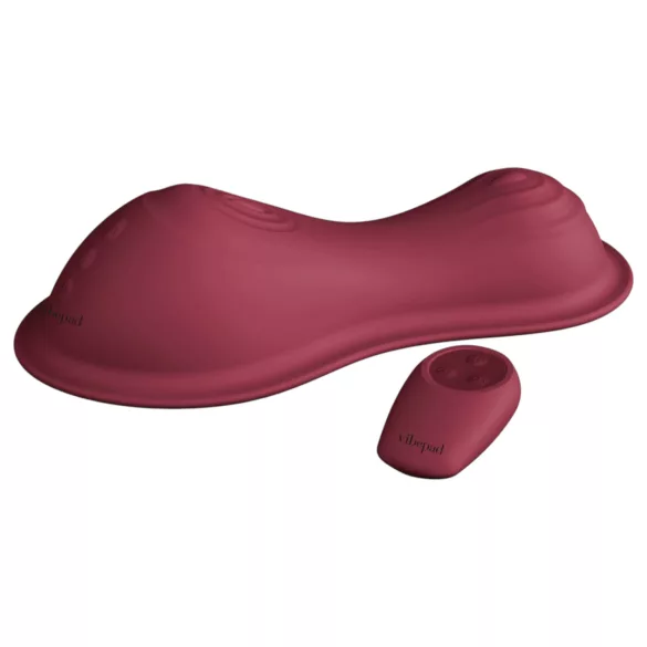 Vibepad Intense 2 - fjernbetjent vibrationspude (rød)