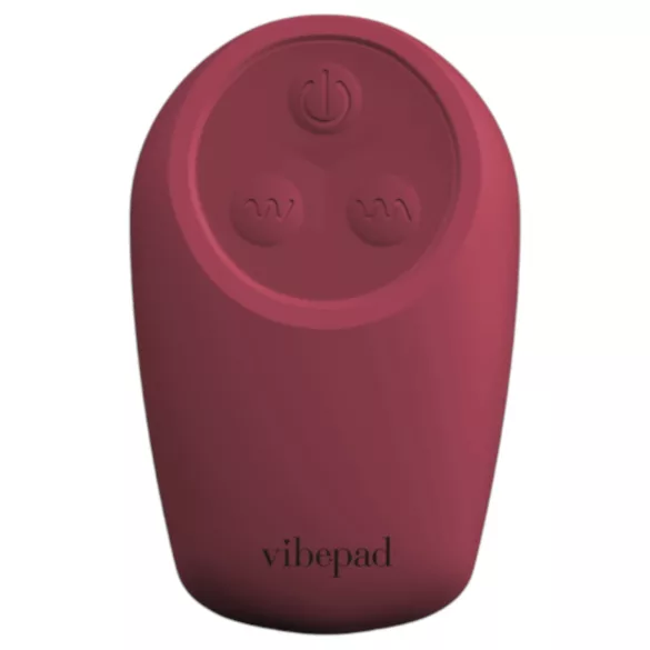 Vibepad Intense 2 - fjernbetjent vibrationspude (rød)