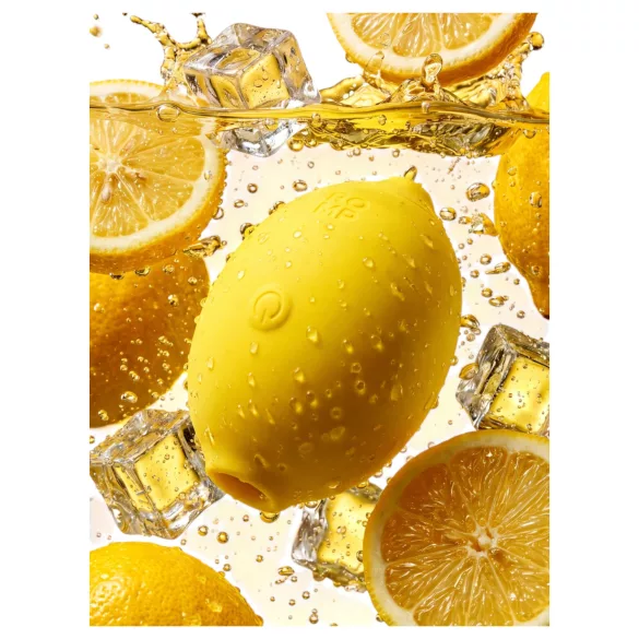 Romp Lemon Crush - luftbølgende klitorisstimulator (gul)