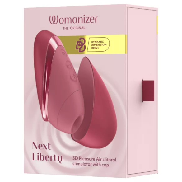 Womanizer Next Liberty - klitorisstimulator med luftbølger (rød)