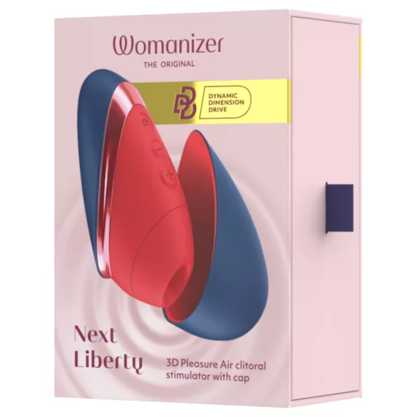 Womanizer Next Liberty - trykbølge-klitorisstimulator (blå)