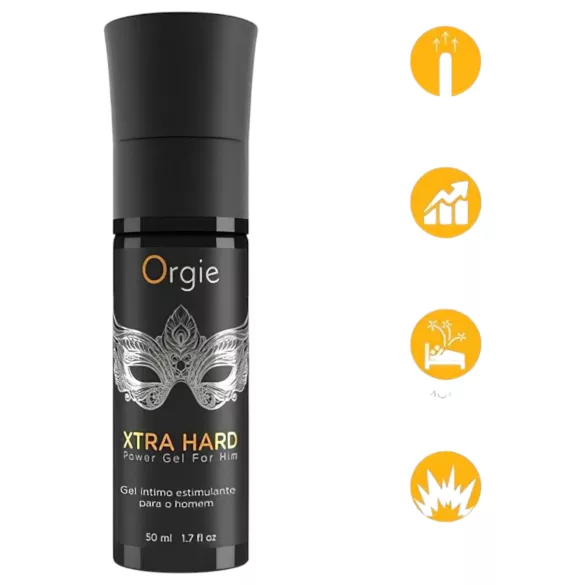 Orgie Xtra Hard - erektionsgel - forstærker - 50ml