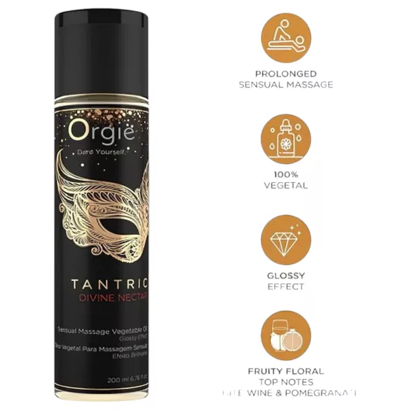 Orgie - massageolie - sanselig - 200ml