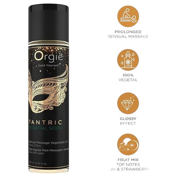 Orgie - massageolie - sanselig oplevelse - 200ml
