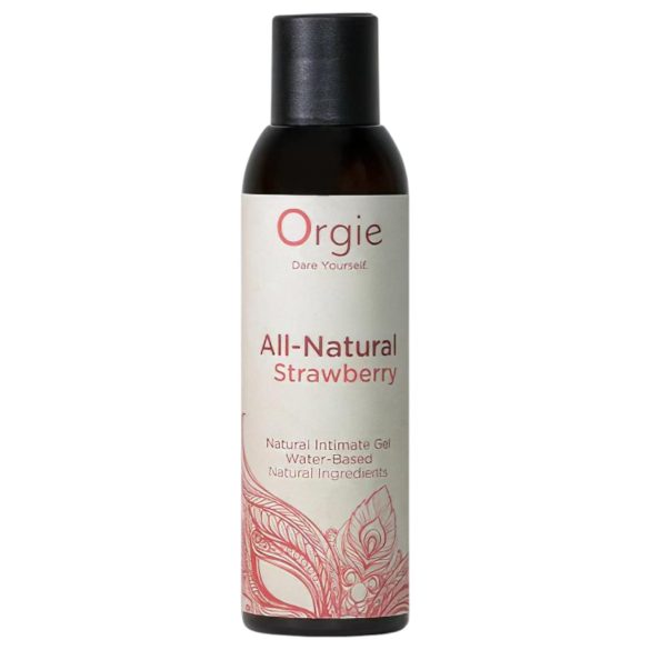 Orgie All Natural - vandbaseret glidegel - jordbær (150 ml)
