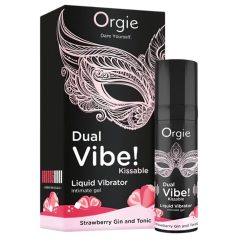 Orgie - unisex flydende vibrator - jordbær/gin tonic - 15ml
