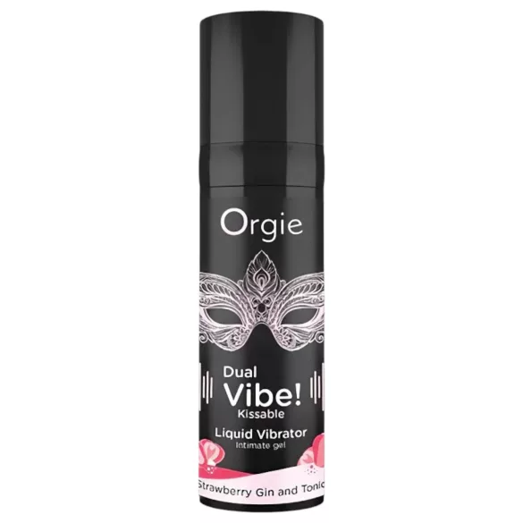 Orgie - unisex flydende vibrator - jordbær/gin tonic - 15ml