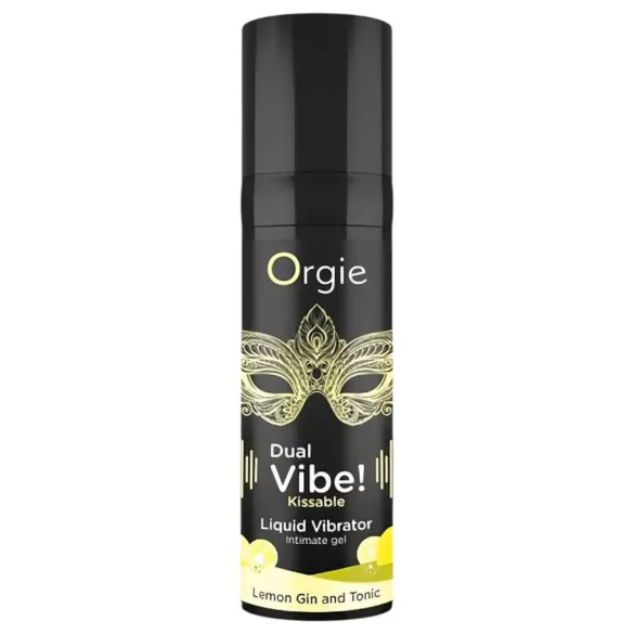 Orgie Dual Vibe - unisex flydende vibrator - Gin Tonic (15 ml)