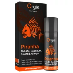   Orgie Piranha Power Cream - Stimulerende potensfremmende creme til mænd (15 ml)