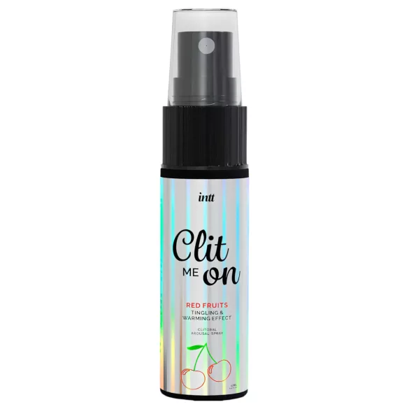 intt Clit Me On - flydende vibrator klitorspray - røde frugter (12 ml)