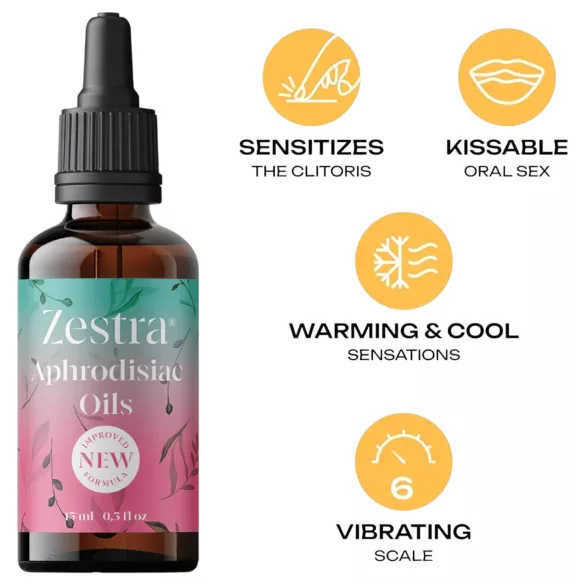 Zestra - afrodisiakum-olie til kvinder (15 ml)
