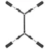 Obaie - bondage-sæt til under madrassen (sort)