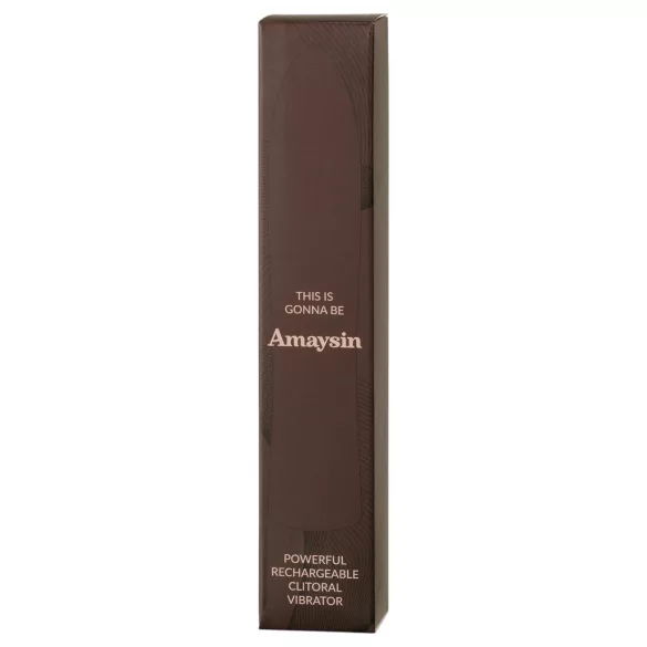 Amaysin - genopladelig stavvibrator (blå)