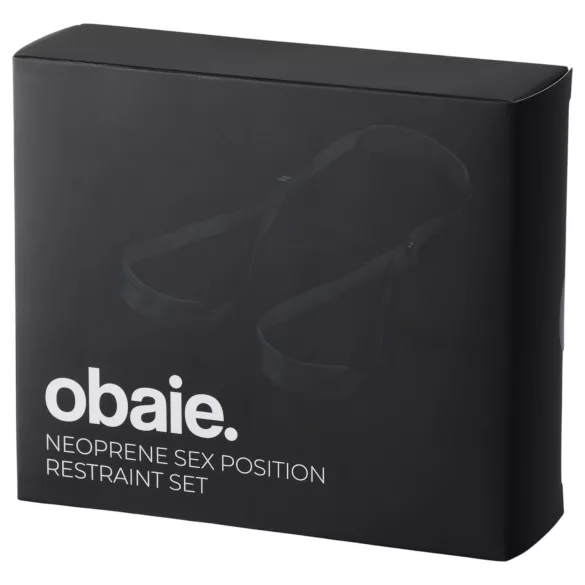Obaie - neopren positioneringsrem (sort)