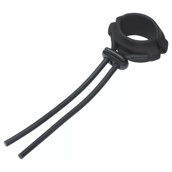 MR.MEMBR Tense - justerbar lasso-penisring (sort)