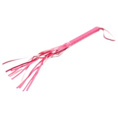 Kunstlæder - pisk - pink - 42cm