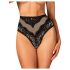 Obsessive Olvidia - blomsterdekoreret trusse (sort) - M/L
