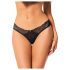 Obsessive Bella Rou - blomsterprint trusse (sort) - M/L