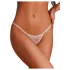 Obsessive Weddya Bride - åben g‑streng (hvid) - L/XL