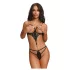 Obsessive Matildea - åben body (sort) - L/XL