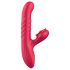 Sweet Play - vibrator med thrust og klitorisstimulation - pink