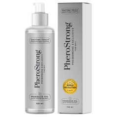 PheroStrong Exclusive - massageolie til mænd - 100ml