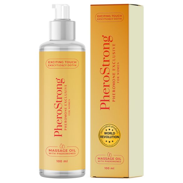 PheroStrong Exclusive - massageolie til kvinder (100ml)
