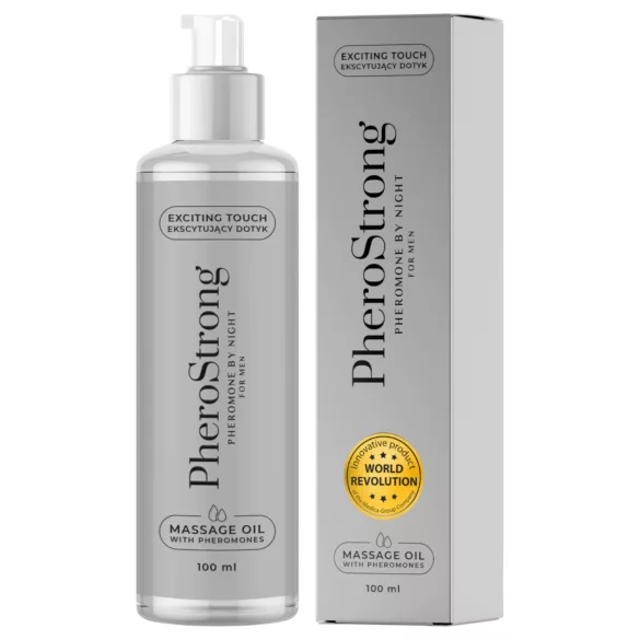 PheroStrong by Night - massageolie til mænd - 100ml