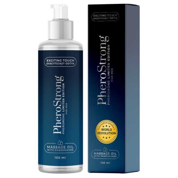 PheroStrong Limited Edition - massageolie til mænd (100ml)