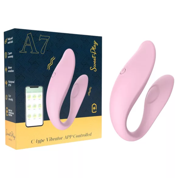 Sweet Play - App-styret parvibrator (pink)
