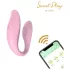 Sweet Play - App-styret parvibrator (pink)