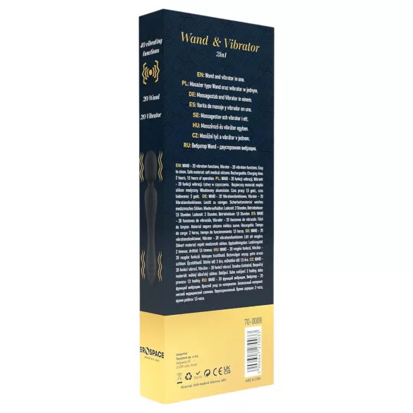 Sweet Play - G-punkt vibrator og massager - sort