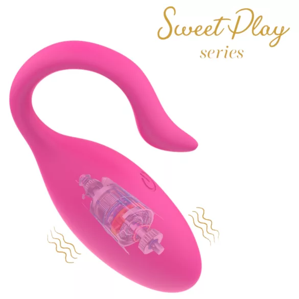 Sweet Play - bærbart app‑styret vibratoræg (pink)